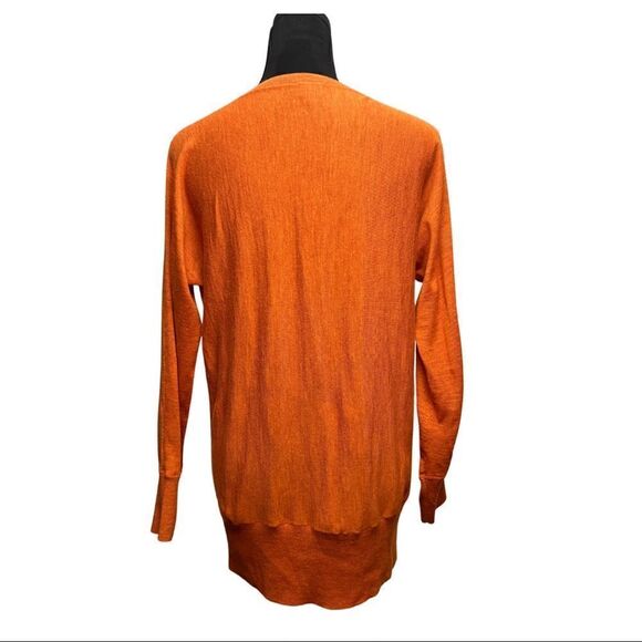 Talbots Orange Merino Wool Sweater - Picture 3 of 7